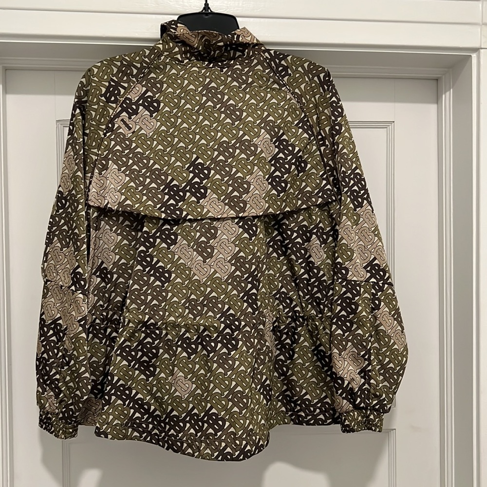 Authentic Burberry Monogram Print Nylon Funnel Ne… - image 2